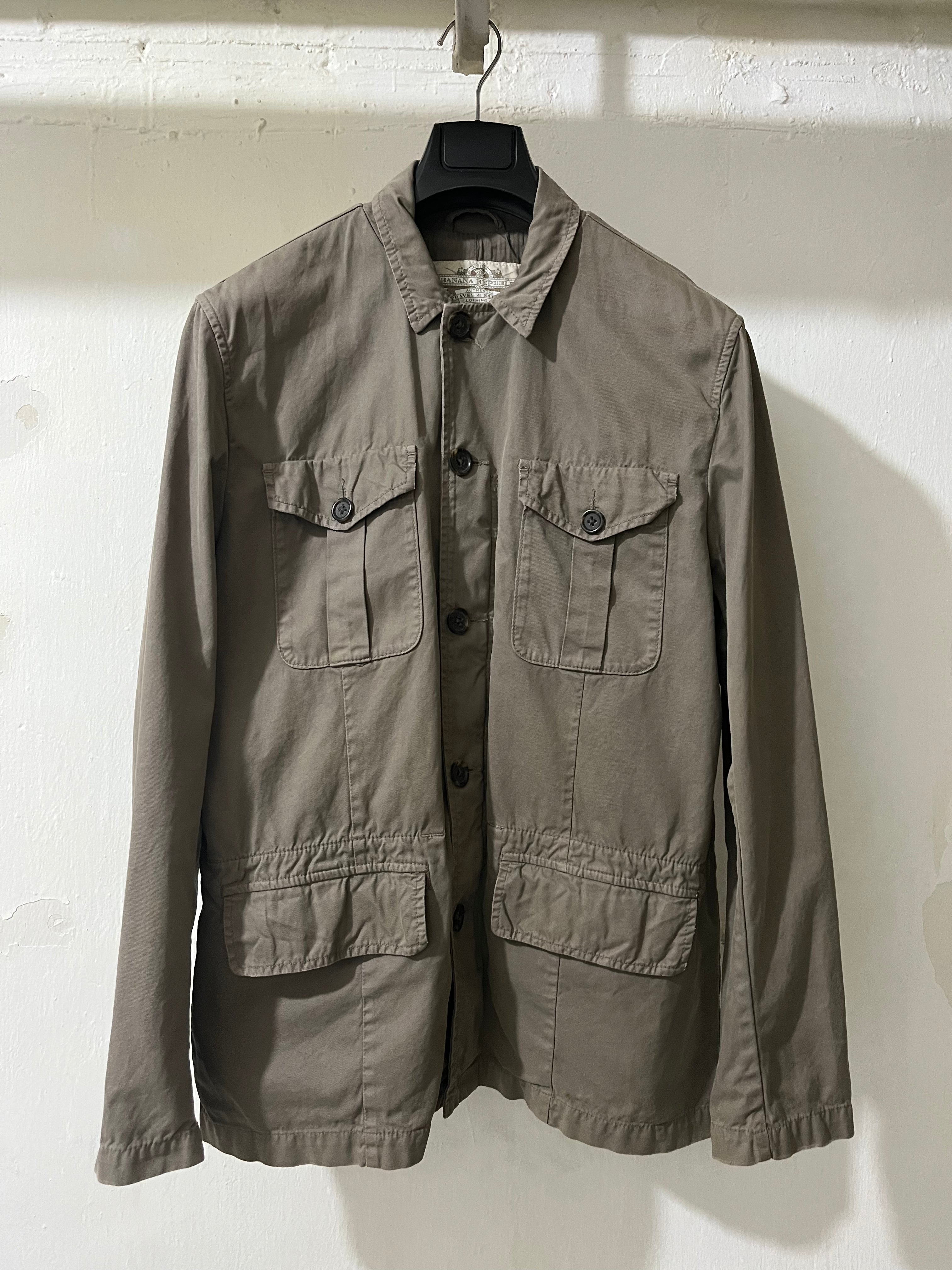 1980S BANANA REPUBLIC SAFARI JACKET – MAYONNAISE STORE