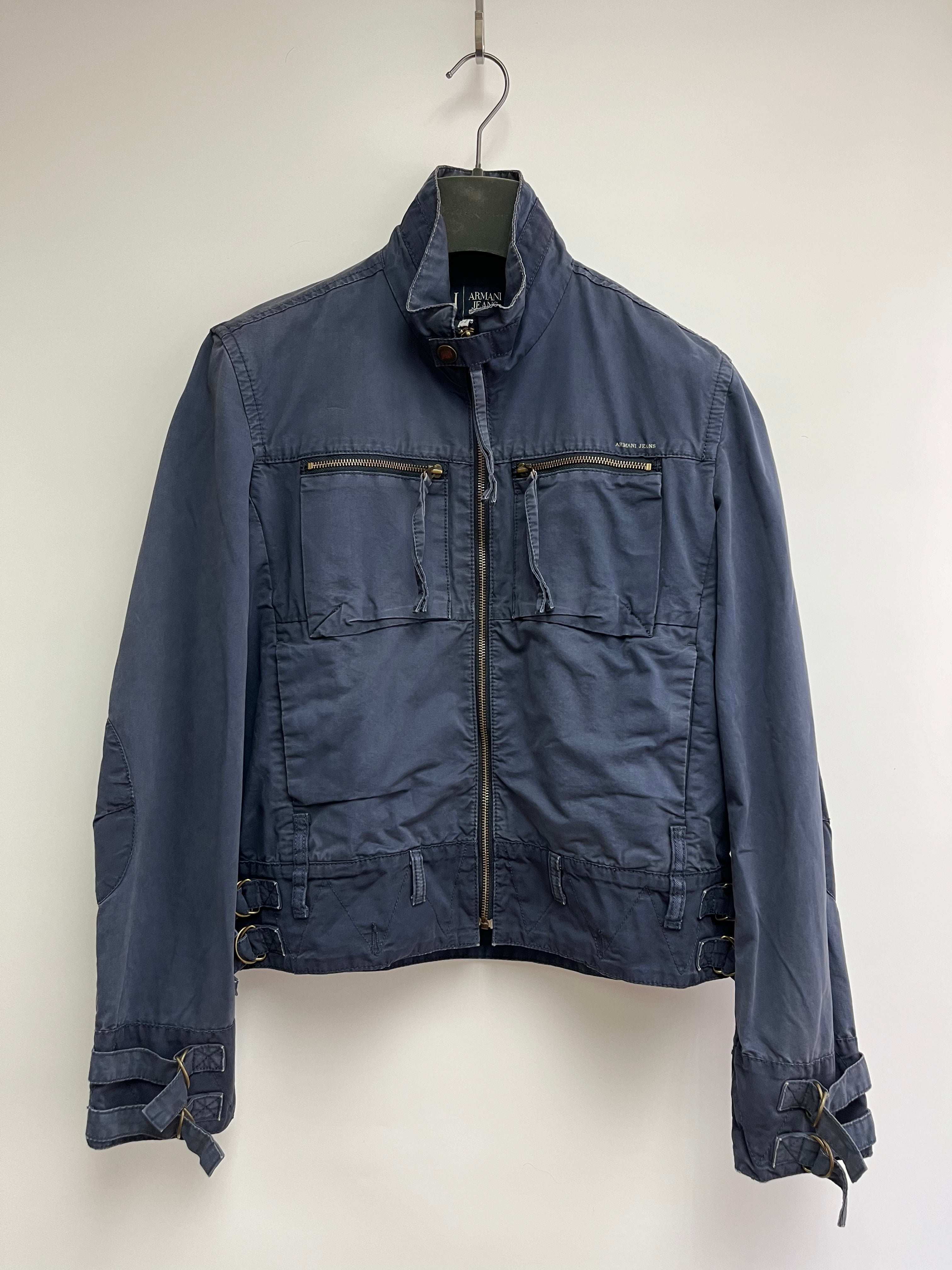 ARMANI JEANS CROPPED JACKET