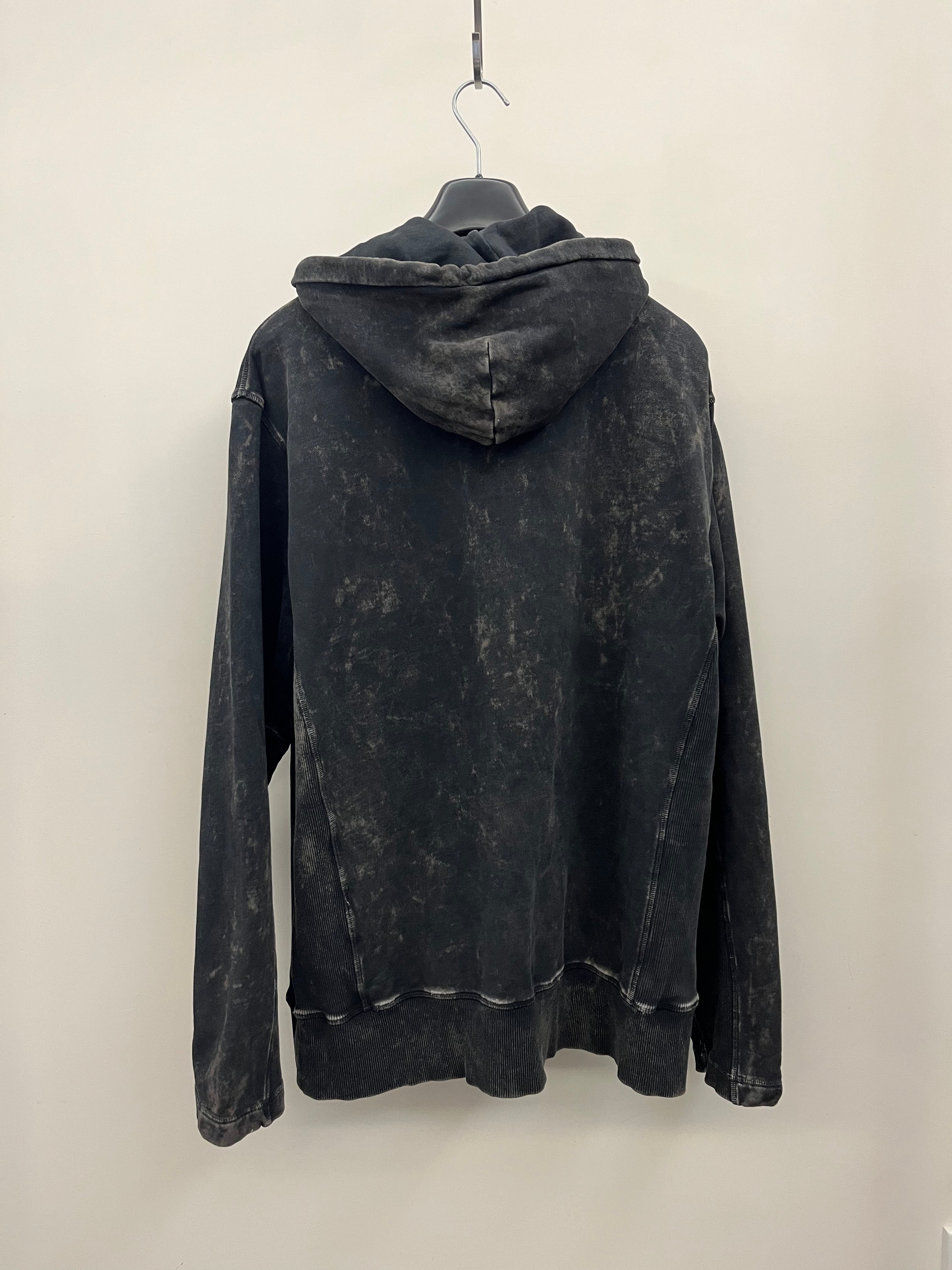 NICHOLAS DALEY RAIN DROP ZIP-UP HOODIE