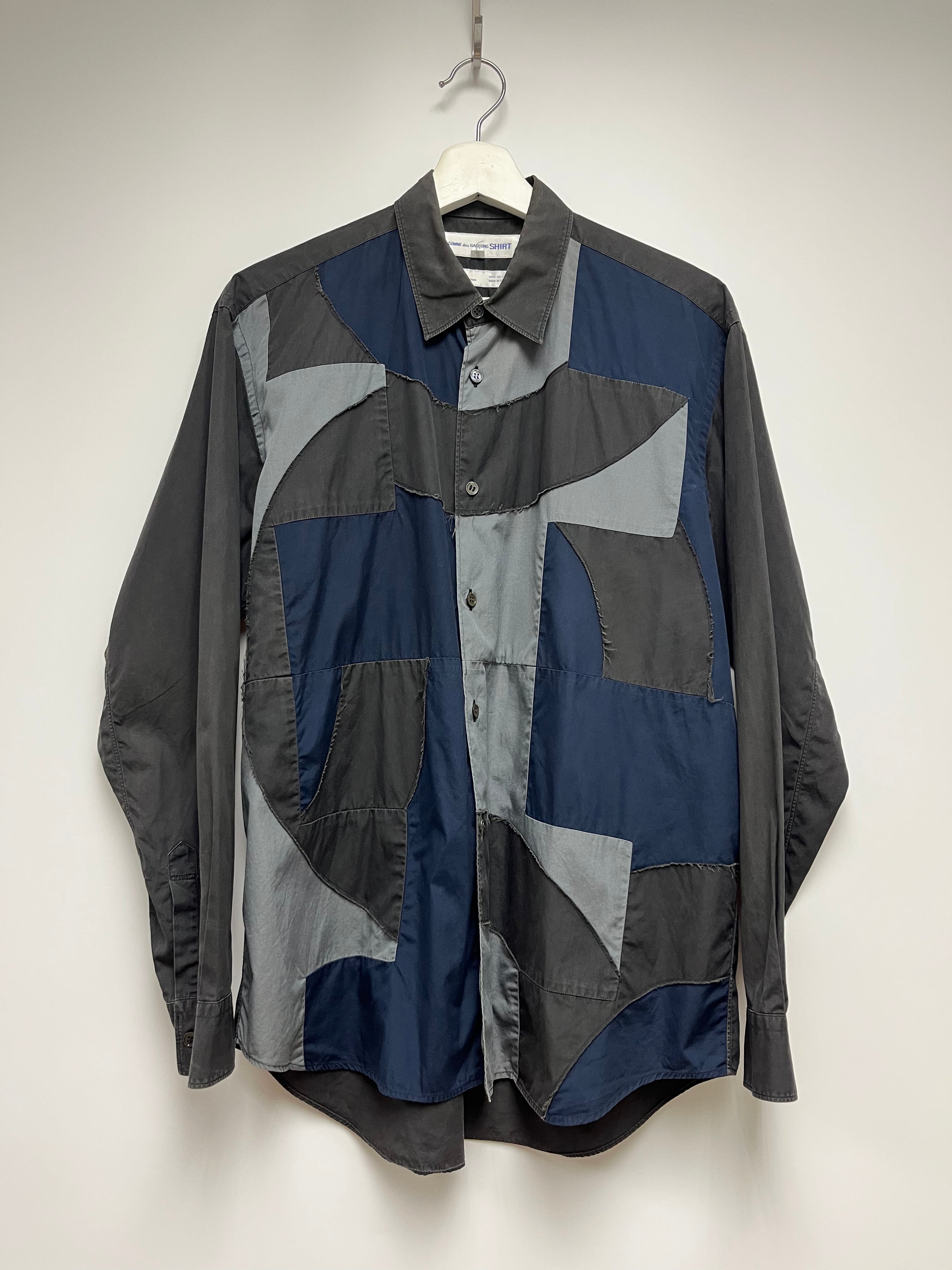 COMME des GARÇONS SHIRT PATCHWORK SHIRT