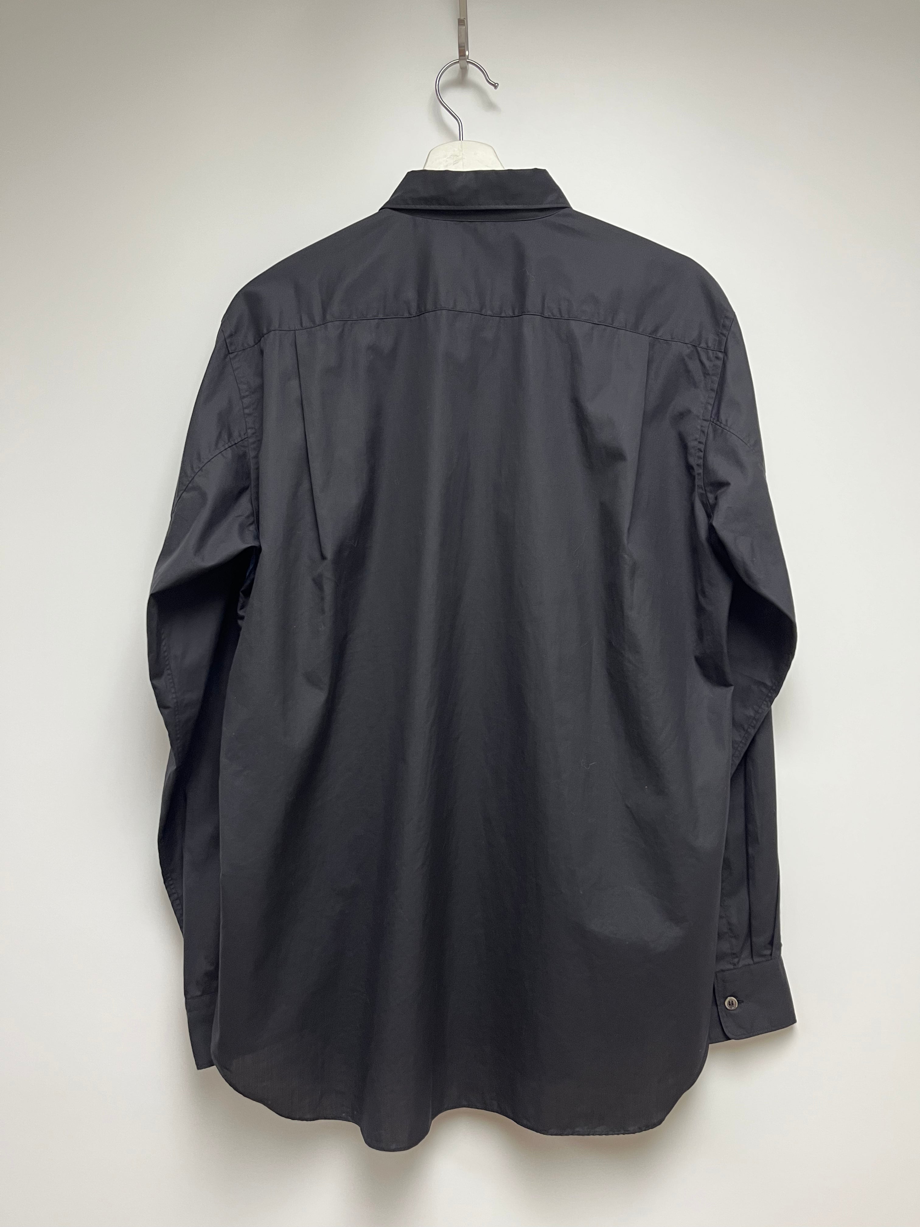 COMME des GARÇONS HOMME PLUS X JAMIE REID PATCHED SHIRT