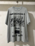 NINE INCH NAILS GREY T-SHIRT PEEL IT BACK 2025 TOUR