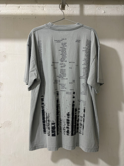 2025 NINE INCH NAILS PEEL IT BACK TOUR CROWD TEE