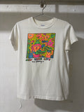 VINTAGE 1990S HANES BEEFY T 'KEITH HARING NEW YORK CITY' YOUTH T-SHIRT