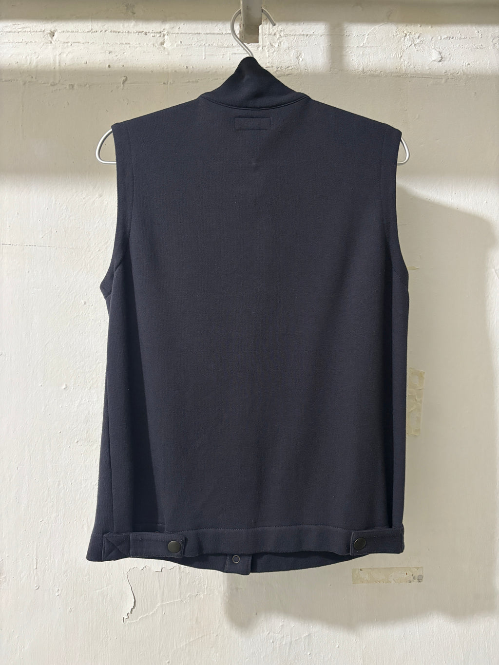 agnès b. SLEEVELESS SWEAT CARDIGAN