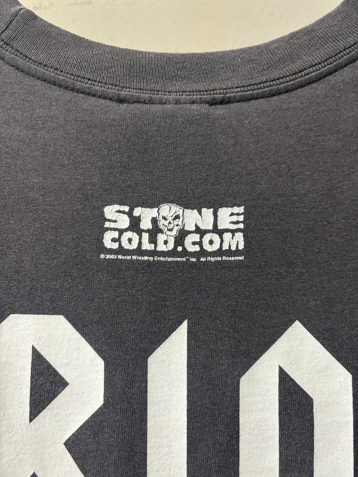 VINTAGE 2003 WWE 'STONE COLD STEVE AUSTIN FUCK FEAR DRINK BEAR' T-SHIRT