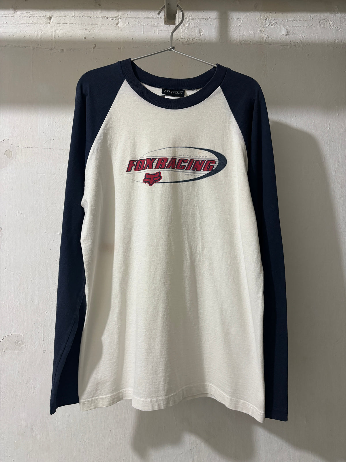 RAGLAN LS T-SHIRT WITH FOX RACING LOGO