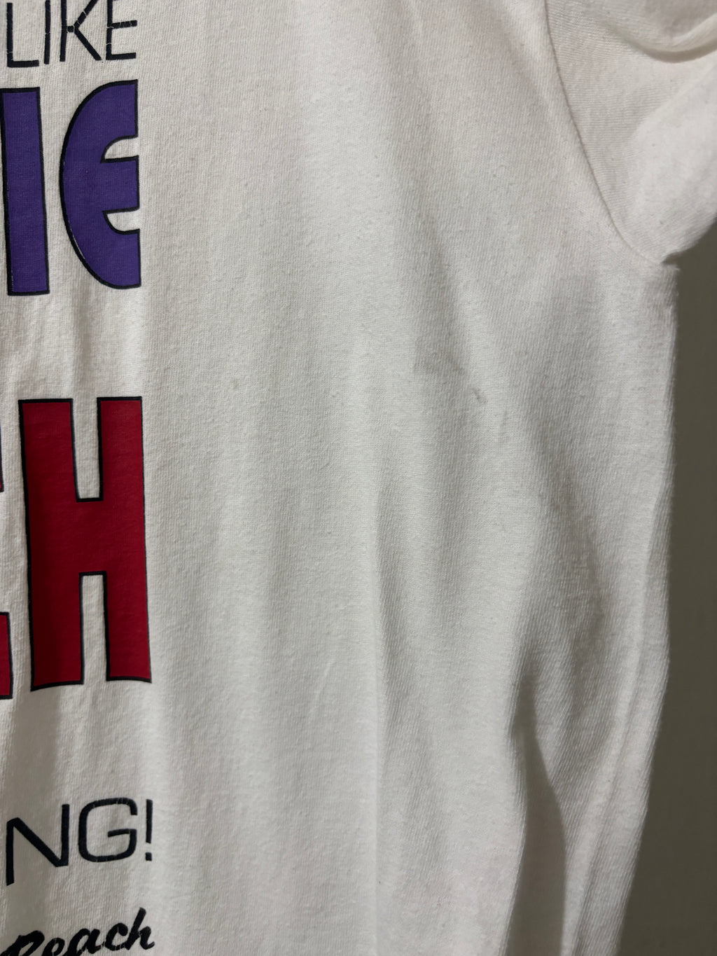 1993 DELTA 'I WANT TO BE LIKE BARBIE. THE BITCH HAS EVERYTHING' SLOGAN T-SHIRT