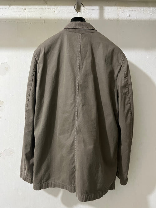 90S BANANA REPUBLIC SAFARI JACKET IN BEIGE WITH MULTIPLE POCKETS