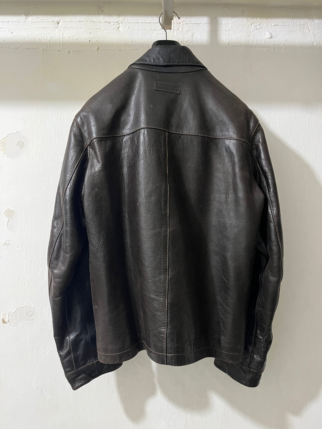 1990S MARLBORO CLASSICS LEATHER JACKET