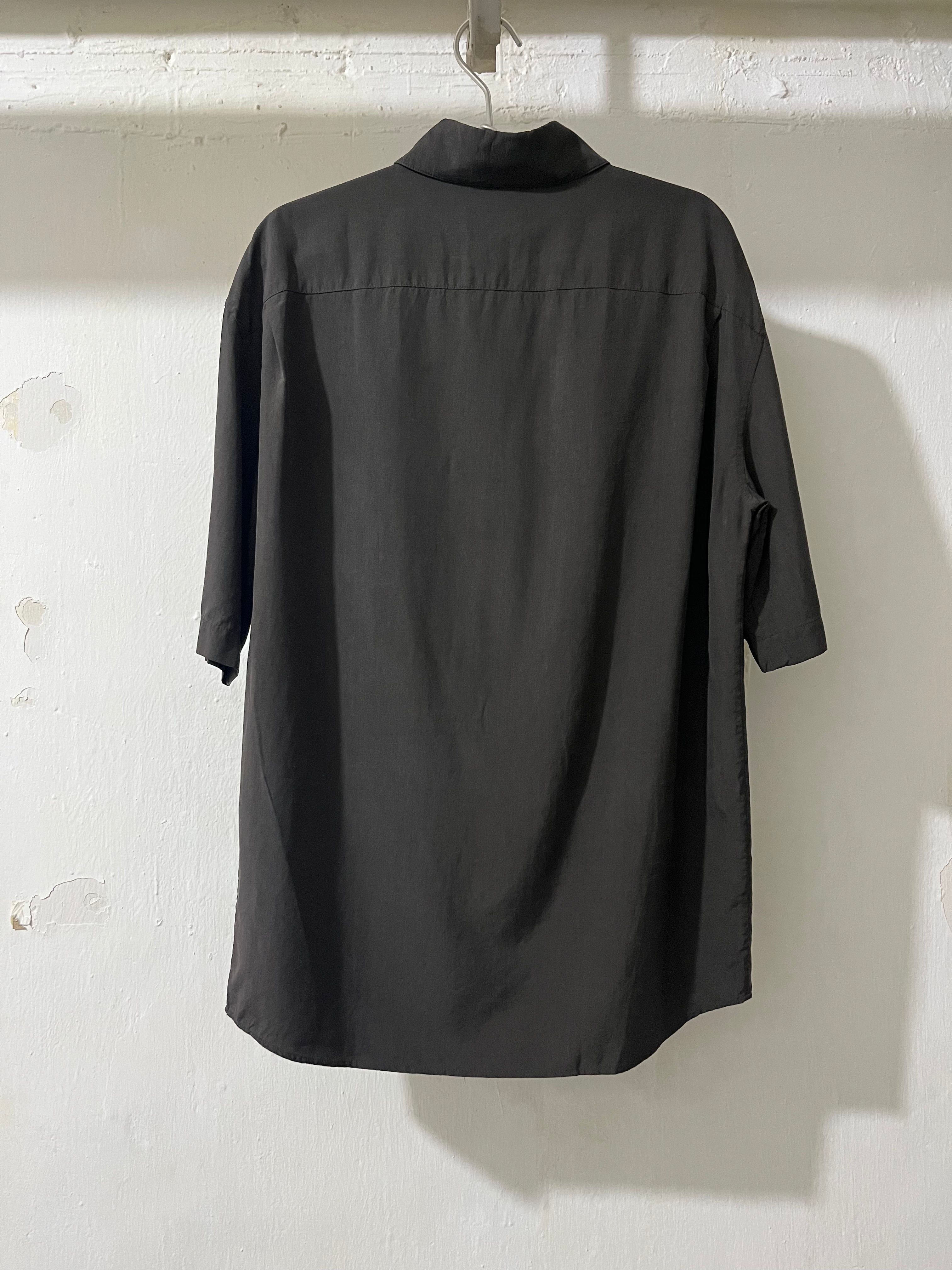 LEMAIRE SILK REGULAR COLLAR SS SHIRT