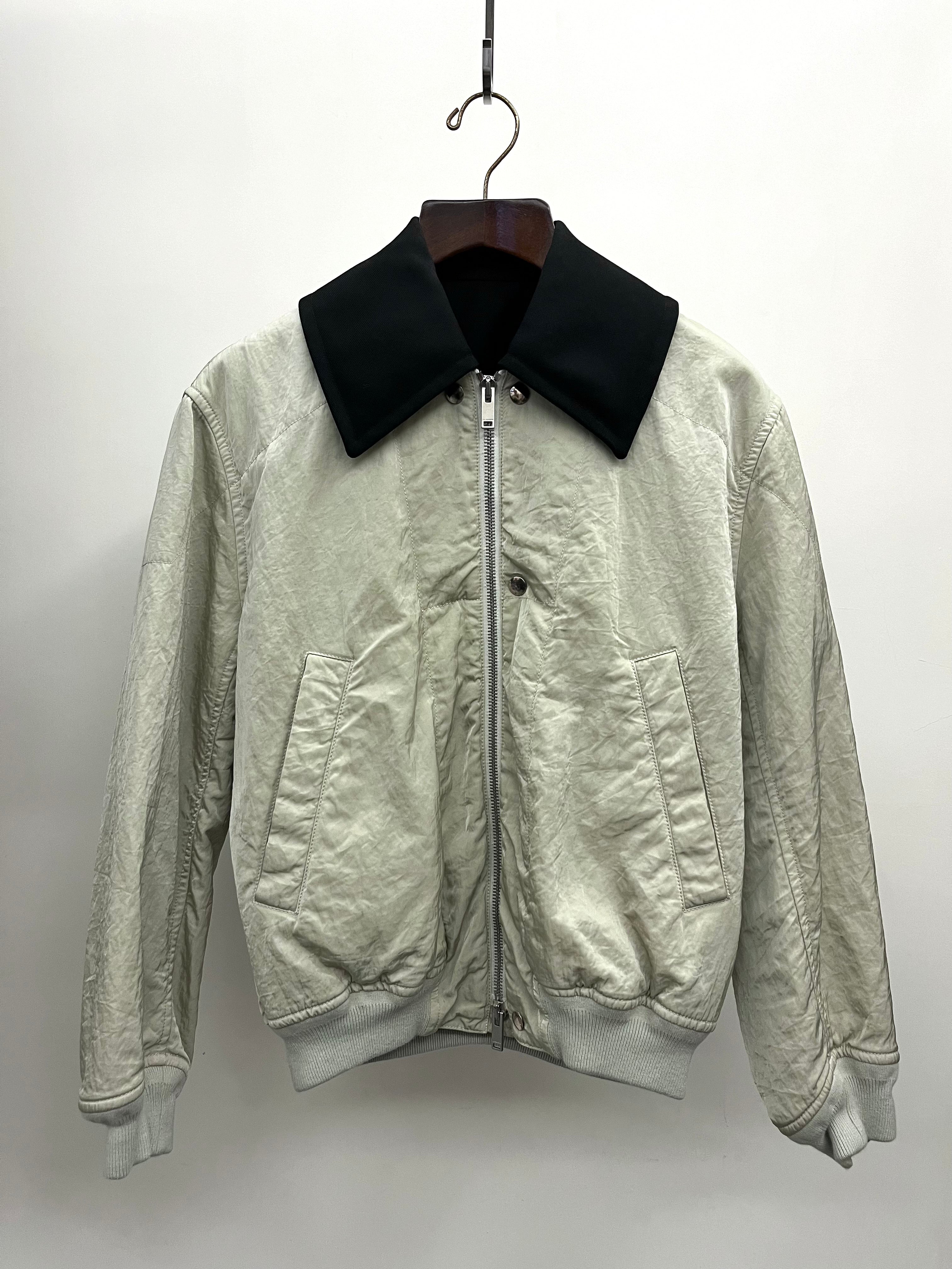 JIL SANDER DETACHABLE COLLAR BOMBER JACKET