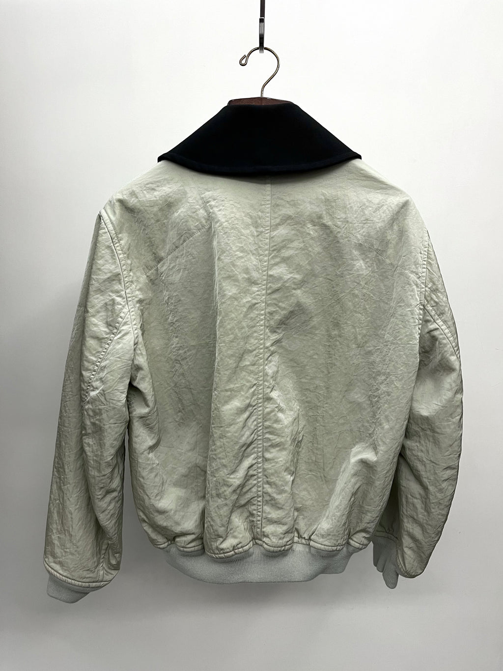 JIL SANDER DETACHABLE COLLAR BOMBER JACKET