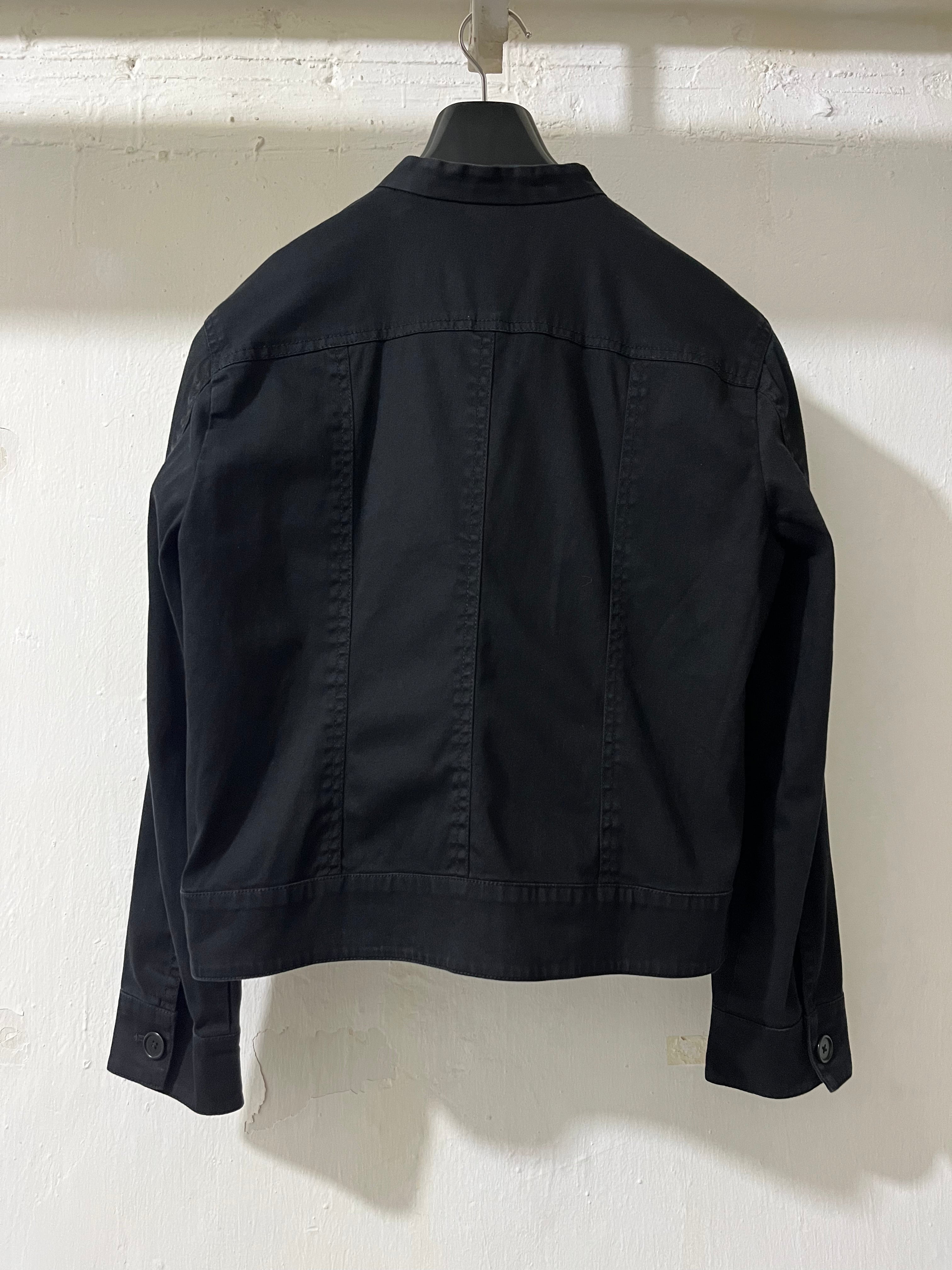 DKNY CITY HIGH COLLAR SHIRT JACKET