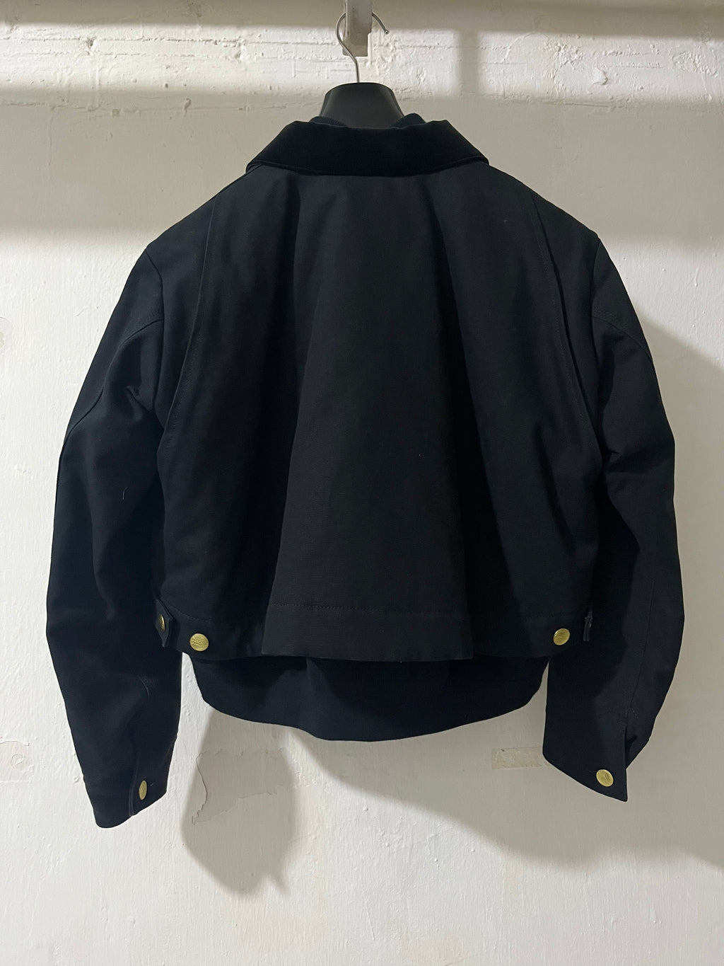 FW23 SACAI X CARHARTT WIP WOMEN'S CANVAS MA-1 DETROIT JACKET