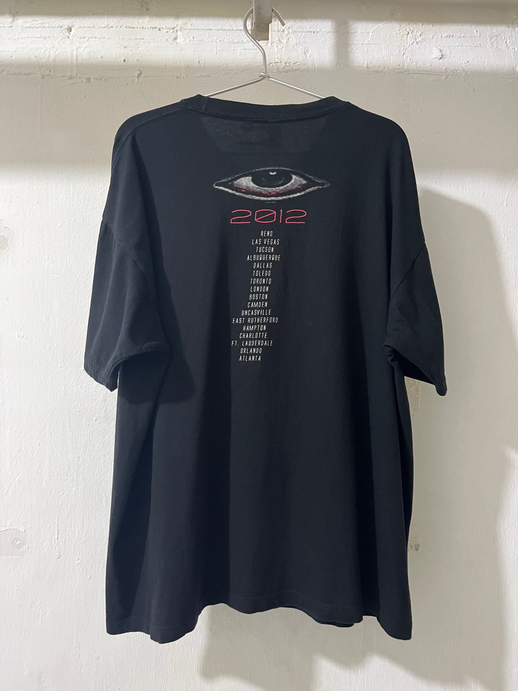 VINTAGE TULTEX TOOL 2012 TOUR T-SHIRT