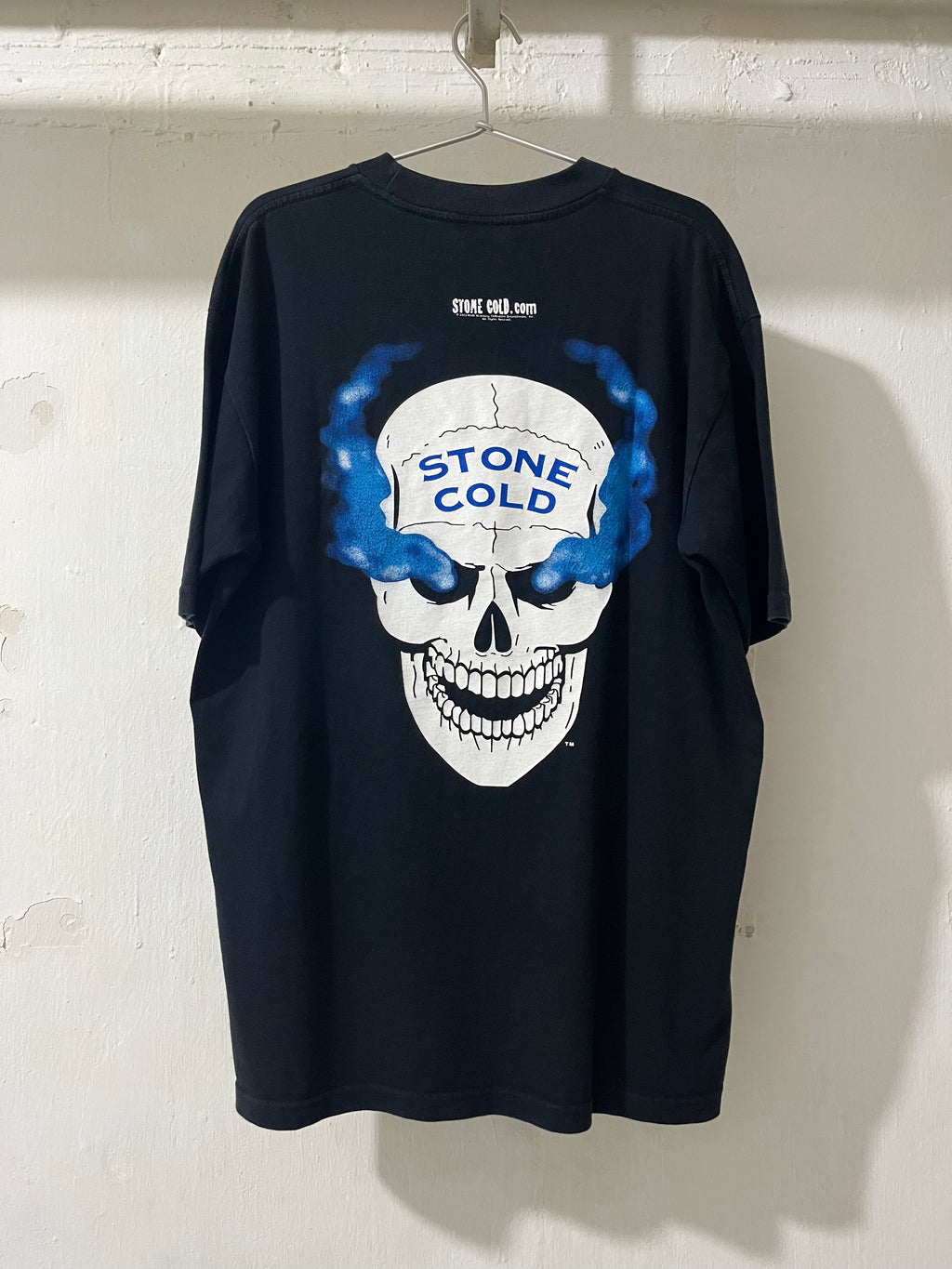 VINTAGE MICHAEL ATHLETIC DEPT. 2002 'STONE COLD WHAT?' T-SHIRT