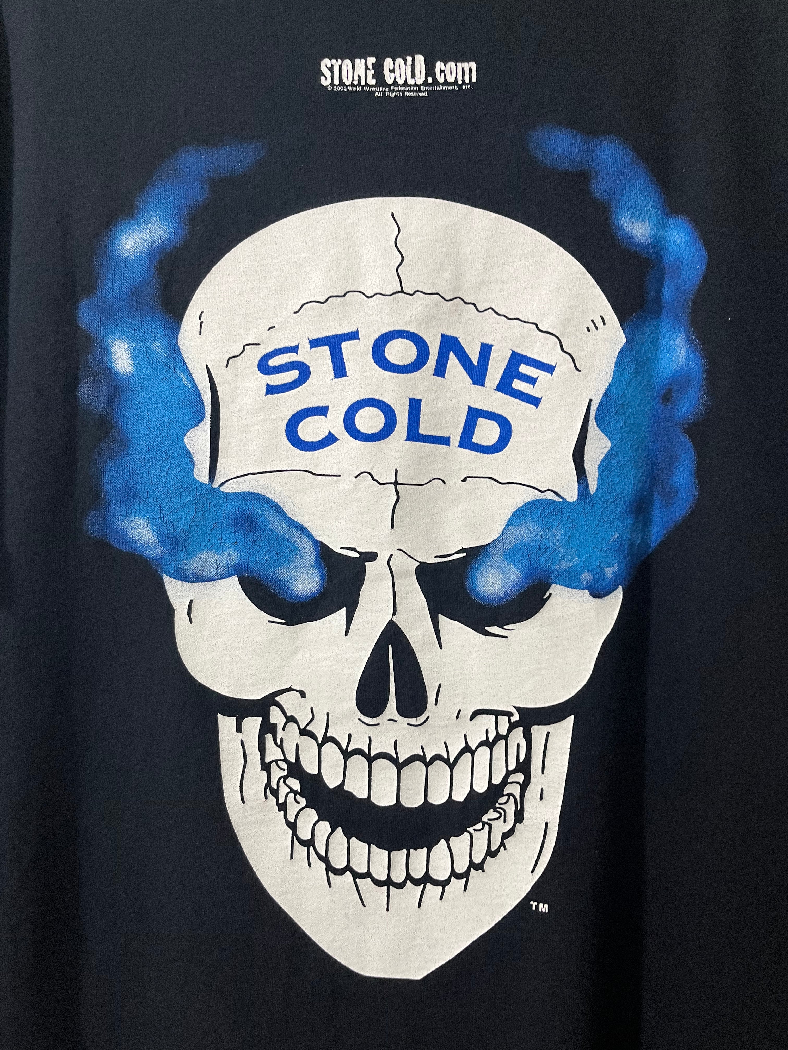 VINTAGE MICHAEL ATHLETIC DEPT. 2002 'STONE COLD WHAT?' T-SHIRT
