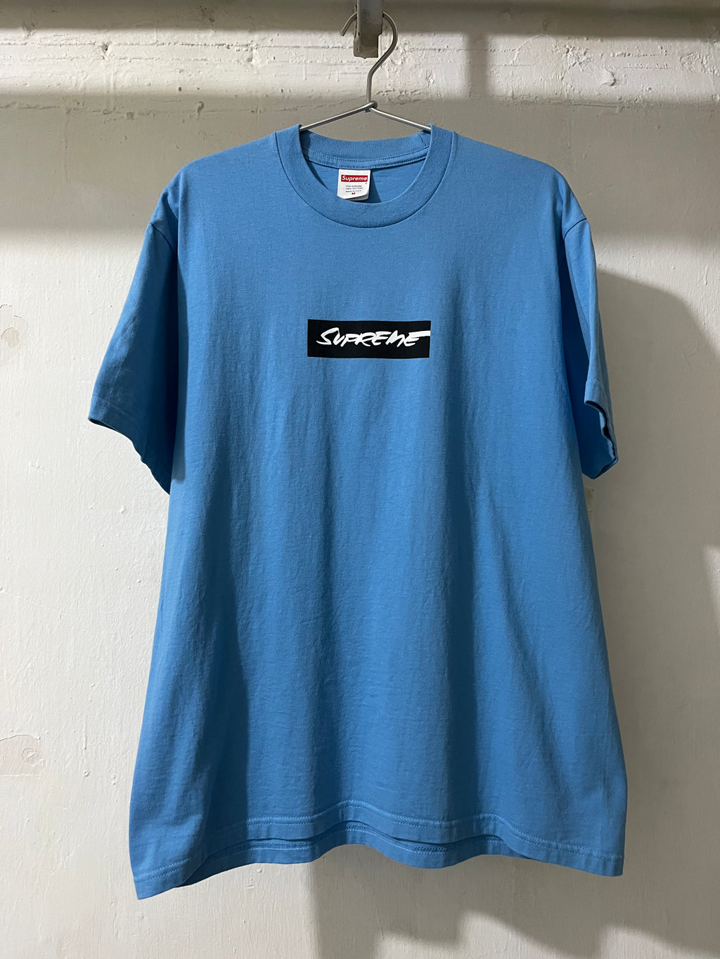 BLUE SUPREME WITH BOX LOGO