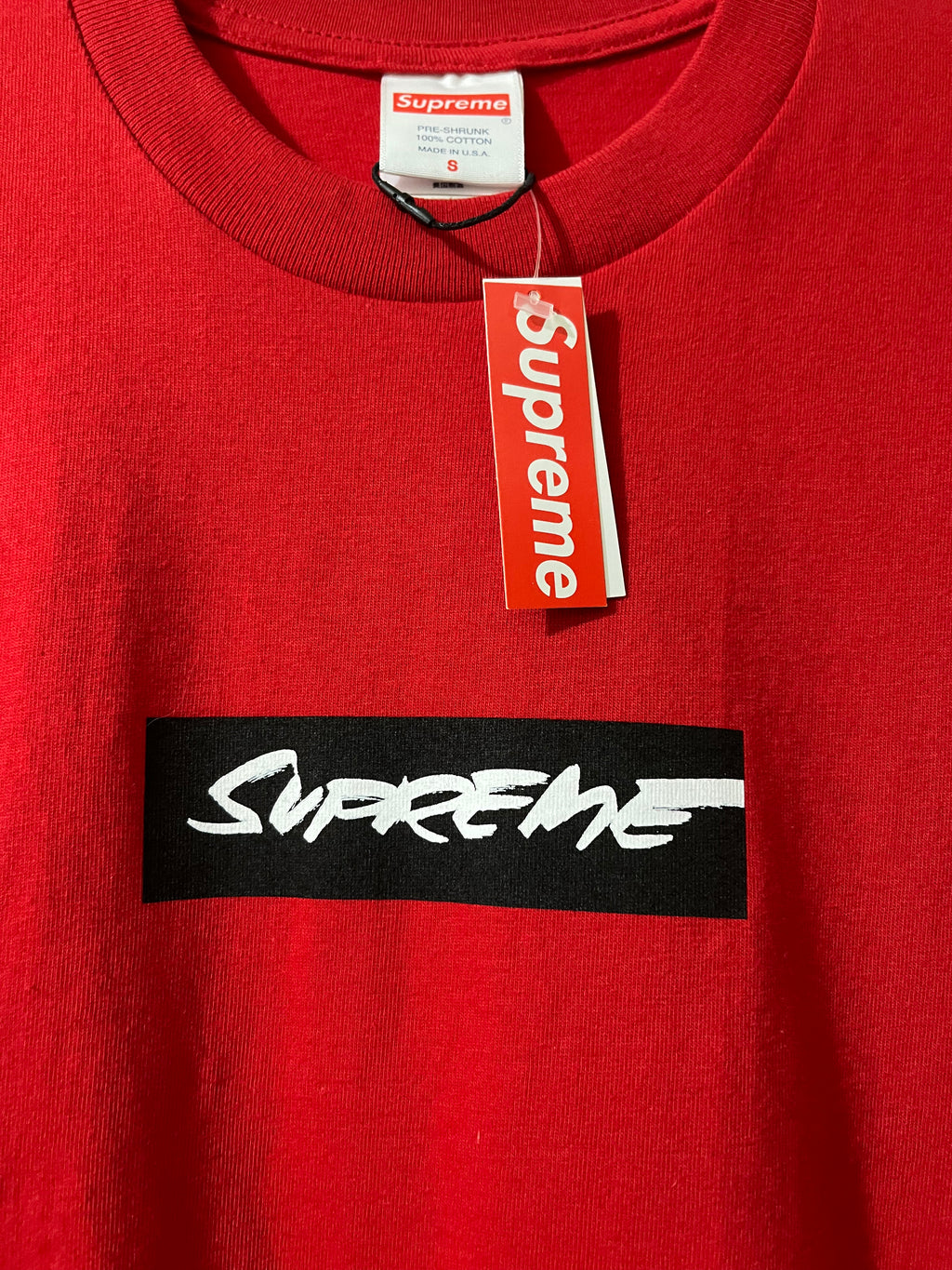 SS24 SUPREME x FUTURA BOX LOGO T-SHIRT