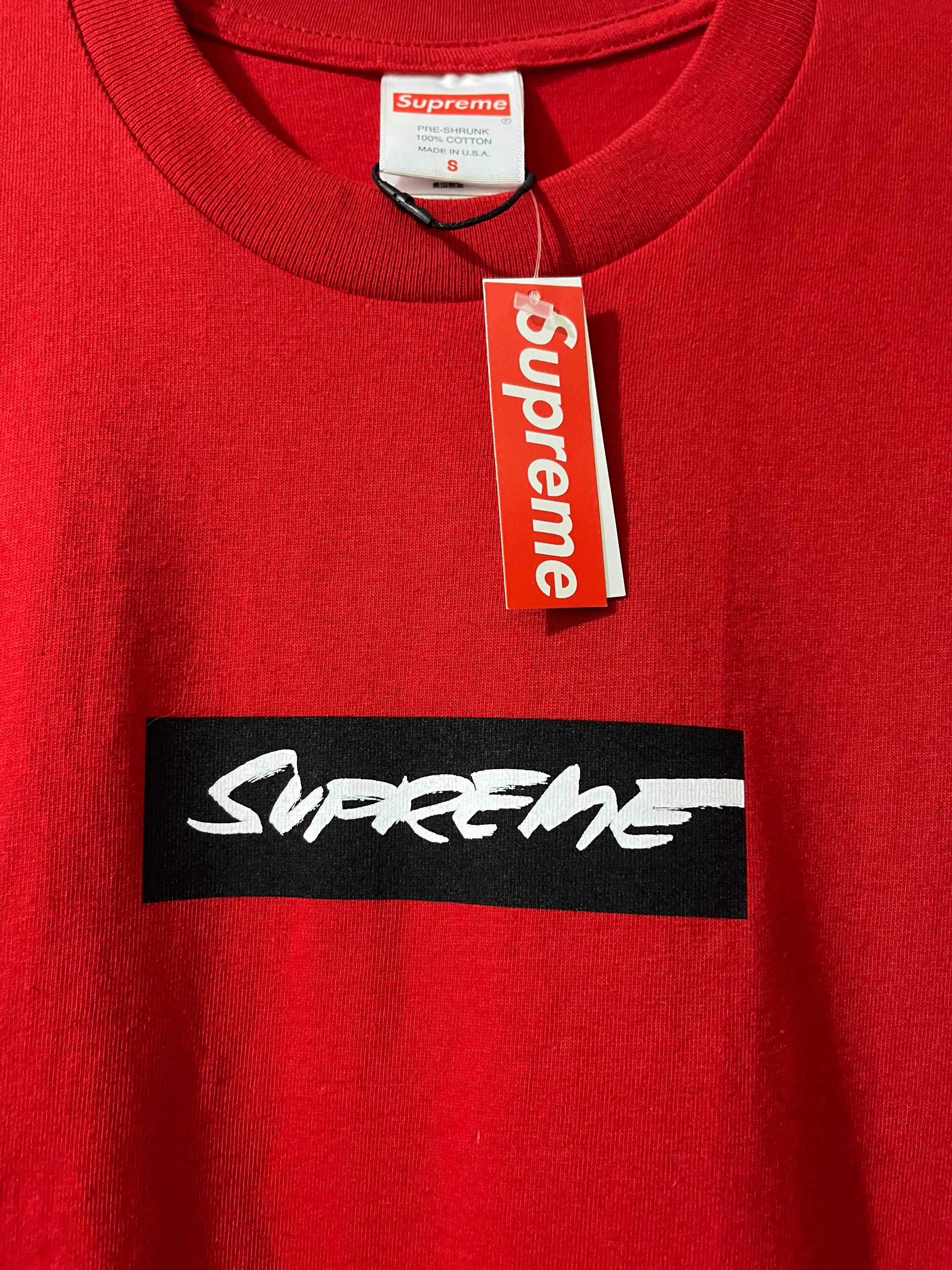 SS24 SUPREME x FUTURA BOX LOGO T-SHIRT