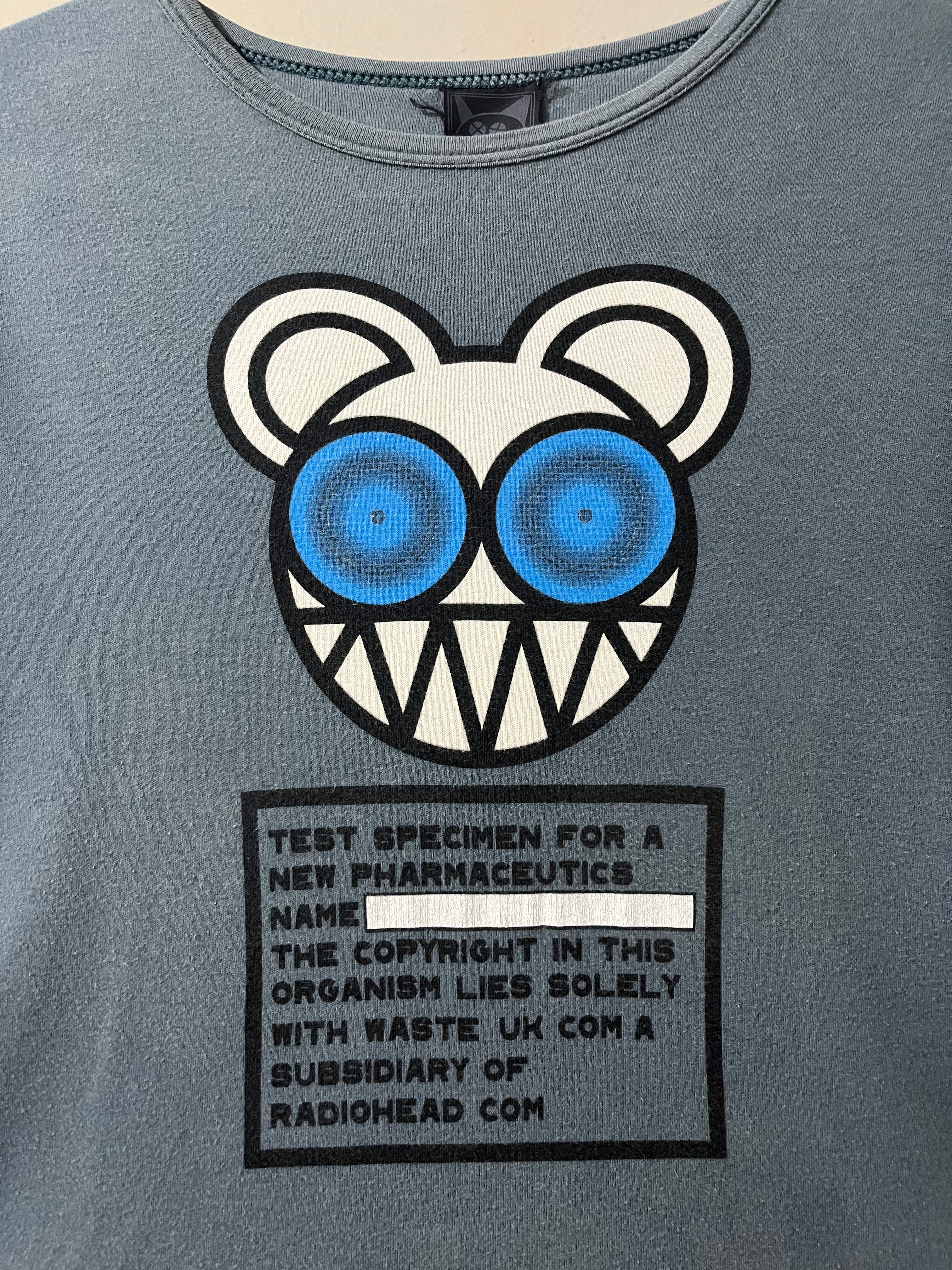 2000S RADIOHEAD KID A TEST SPECIMEN TEE