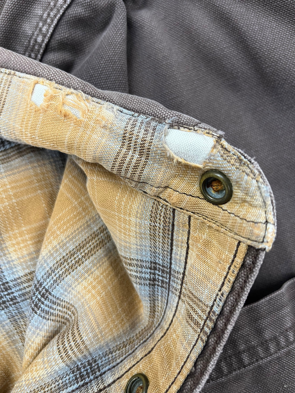 CARHARTT FLANNEL-LINED SHIRT JACKET
