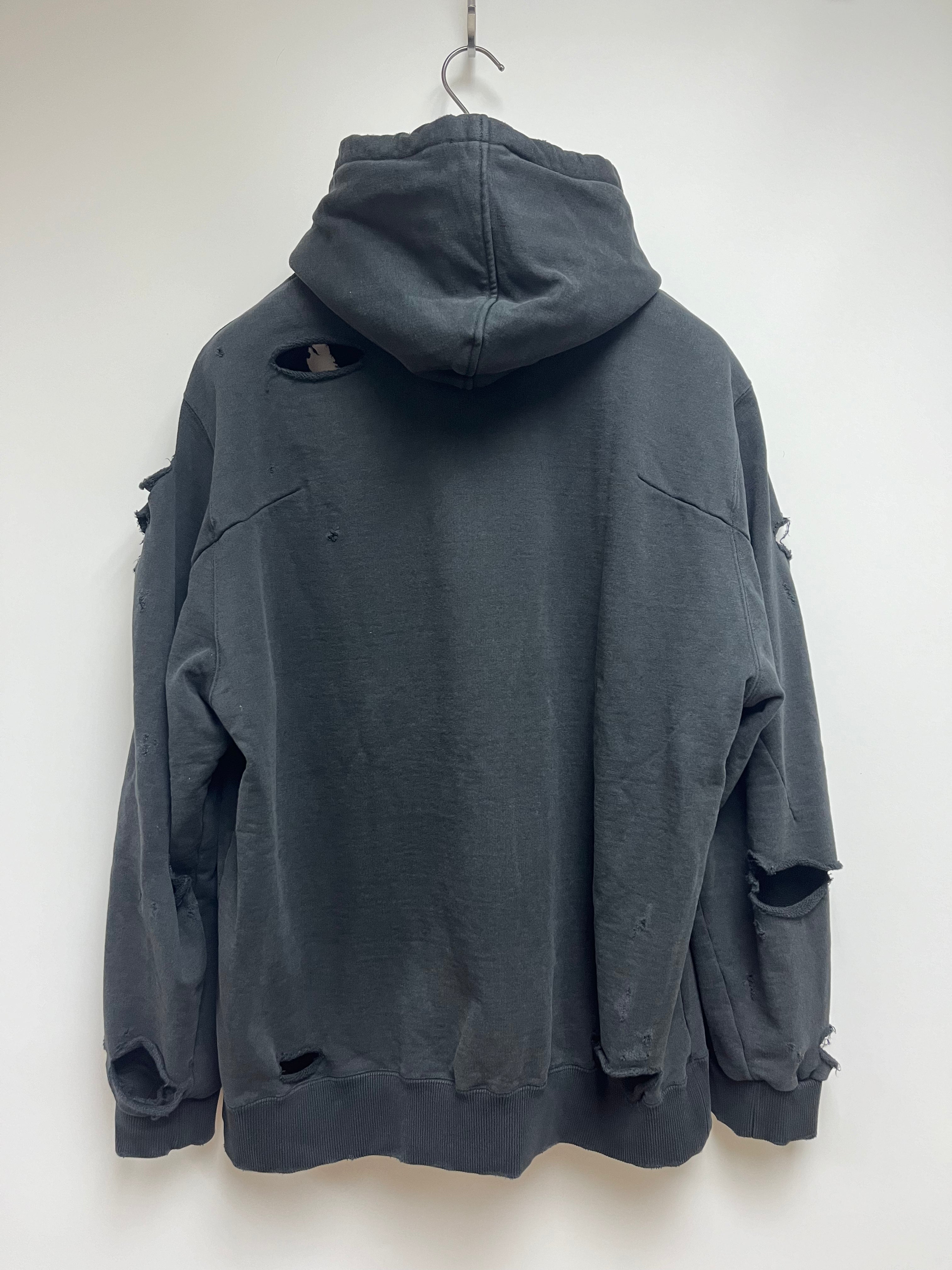 DOUBLET DESTROYED HOODIE