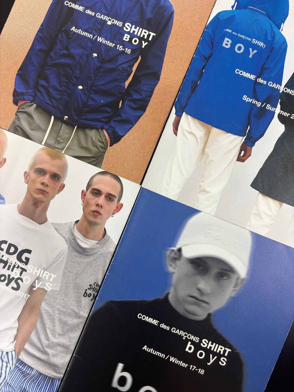 COMME des GARÇONS ASSORTED LOOKBOOKS