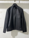 LATE 90S / EARLY 2000S RYKIEL HOMME COTTON ZIPPED SHIRT JACKET