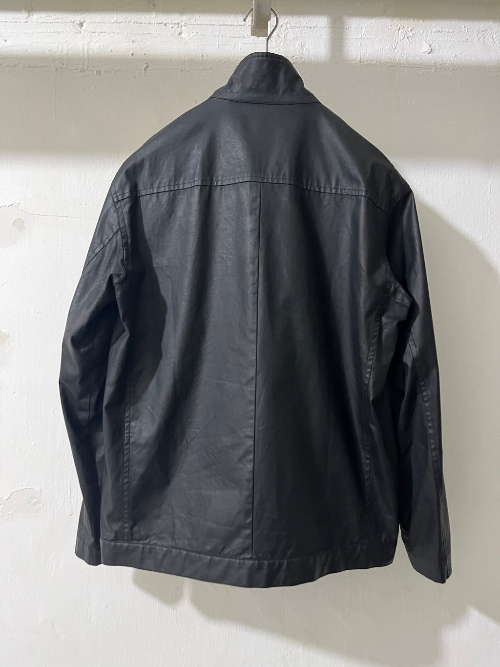 LATE 90S / EARLY 2000S RYKIEL HOMME COTTON ZIPPED SHIRT JACKET