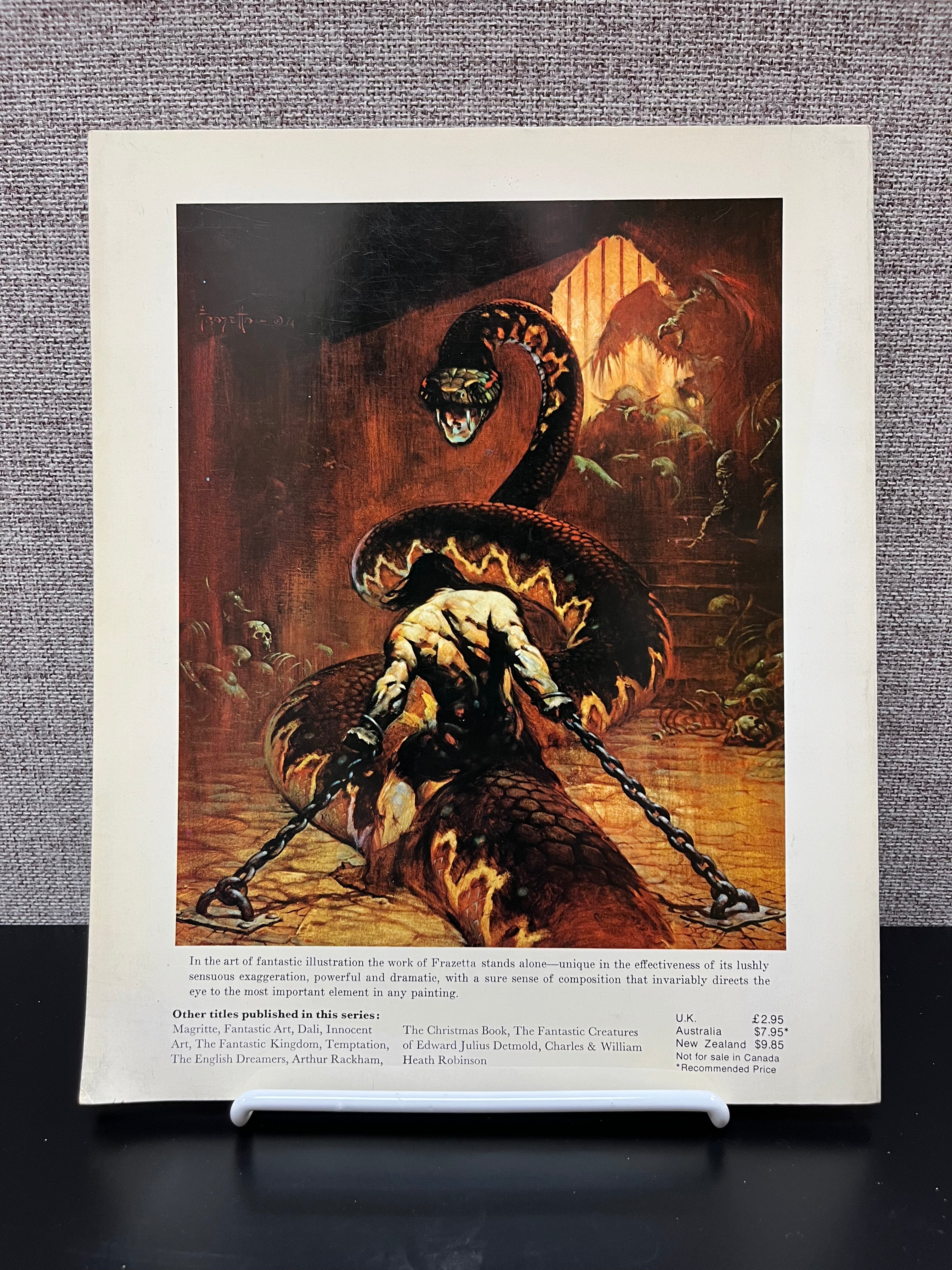 THE FANTASTIC ART OF FRANK FRAZETTA (SET OF 3)