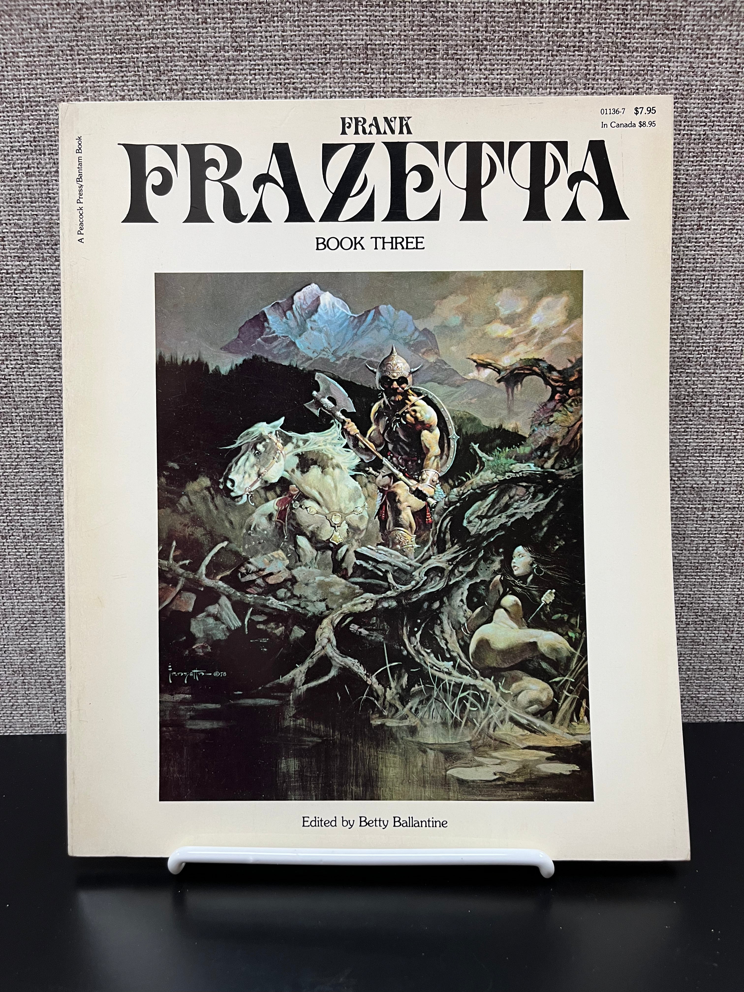 THE FANTASTIC ART OF FRANK FRAZETTA (SET OF 3)