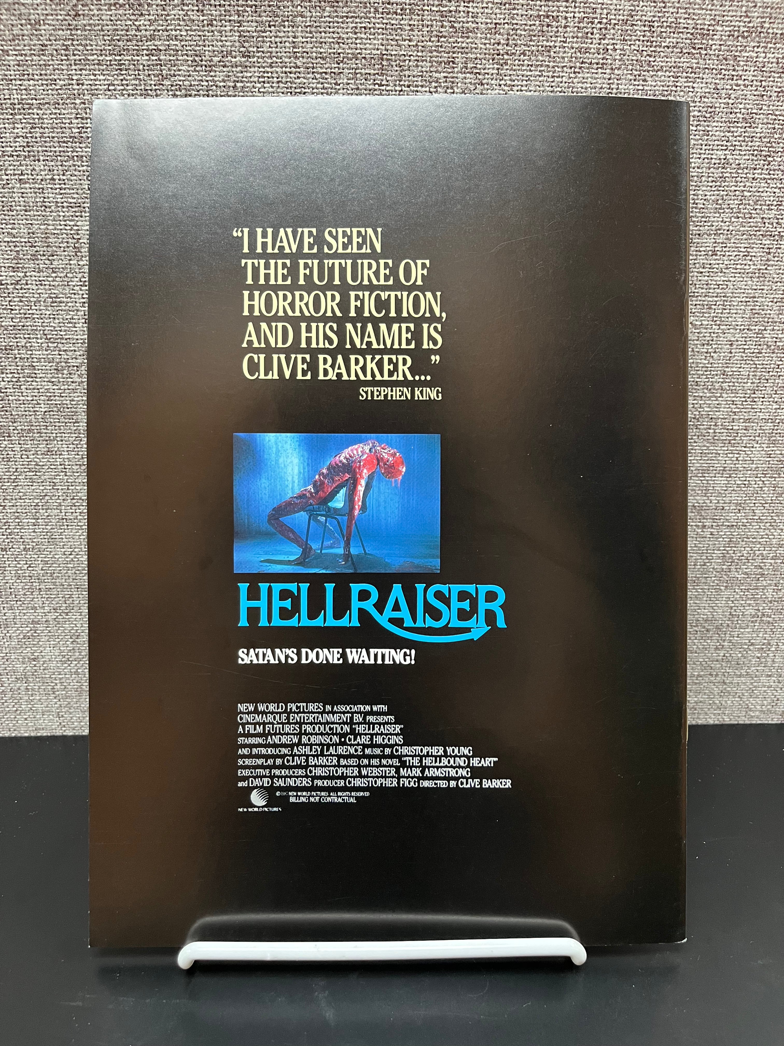 HELLRAISER JAPANESE MOVIE PROGRAM