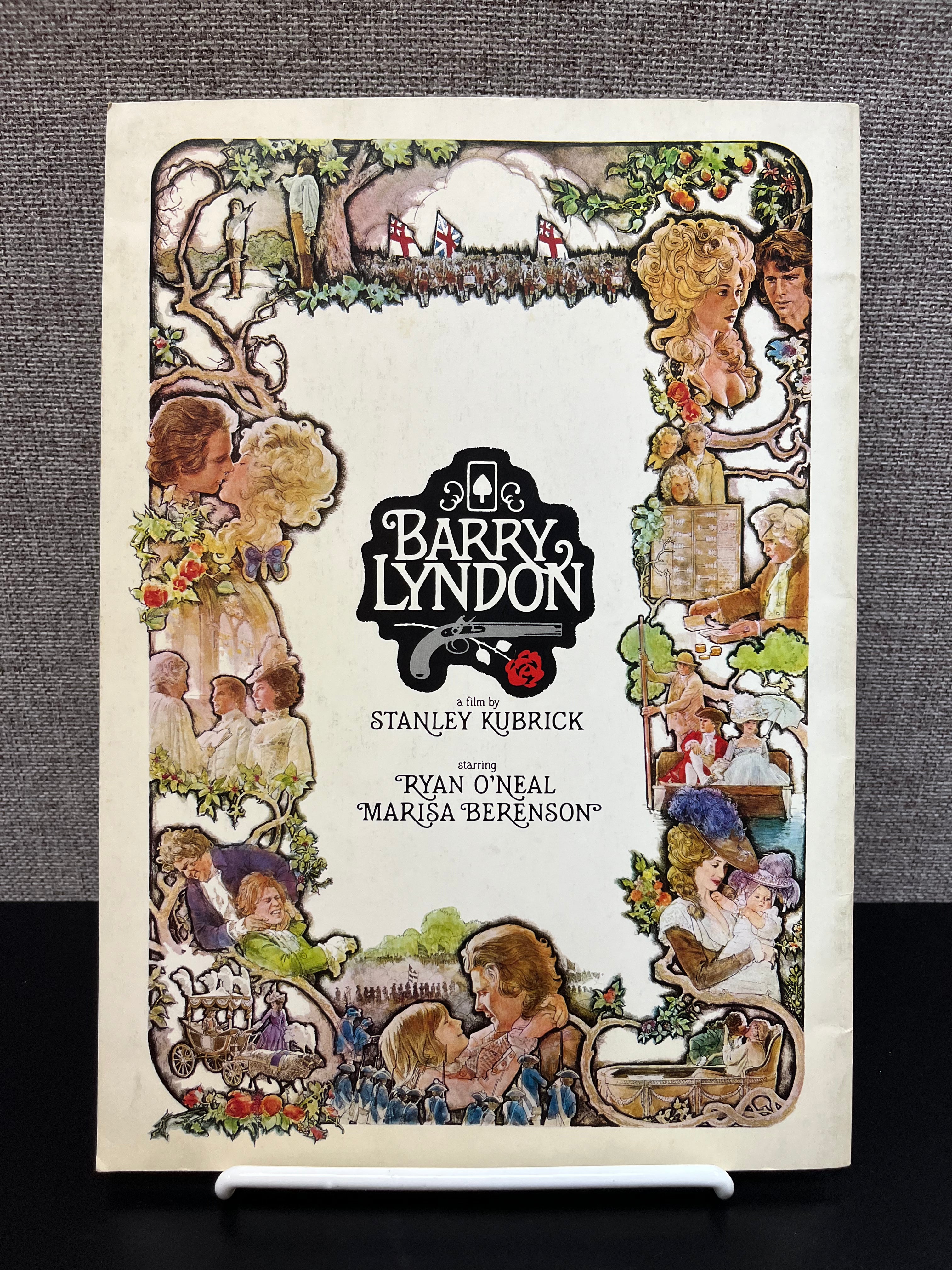 BARRY LYNDON JAPANESE MOVIE PROGRAM