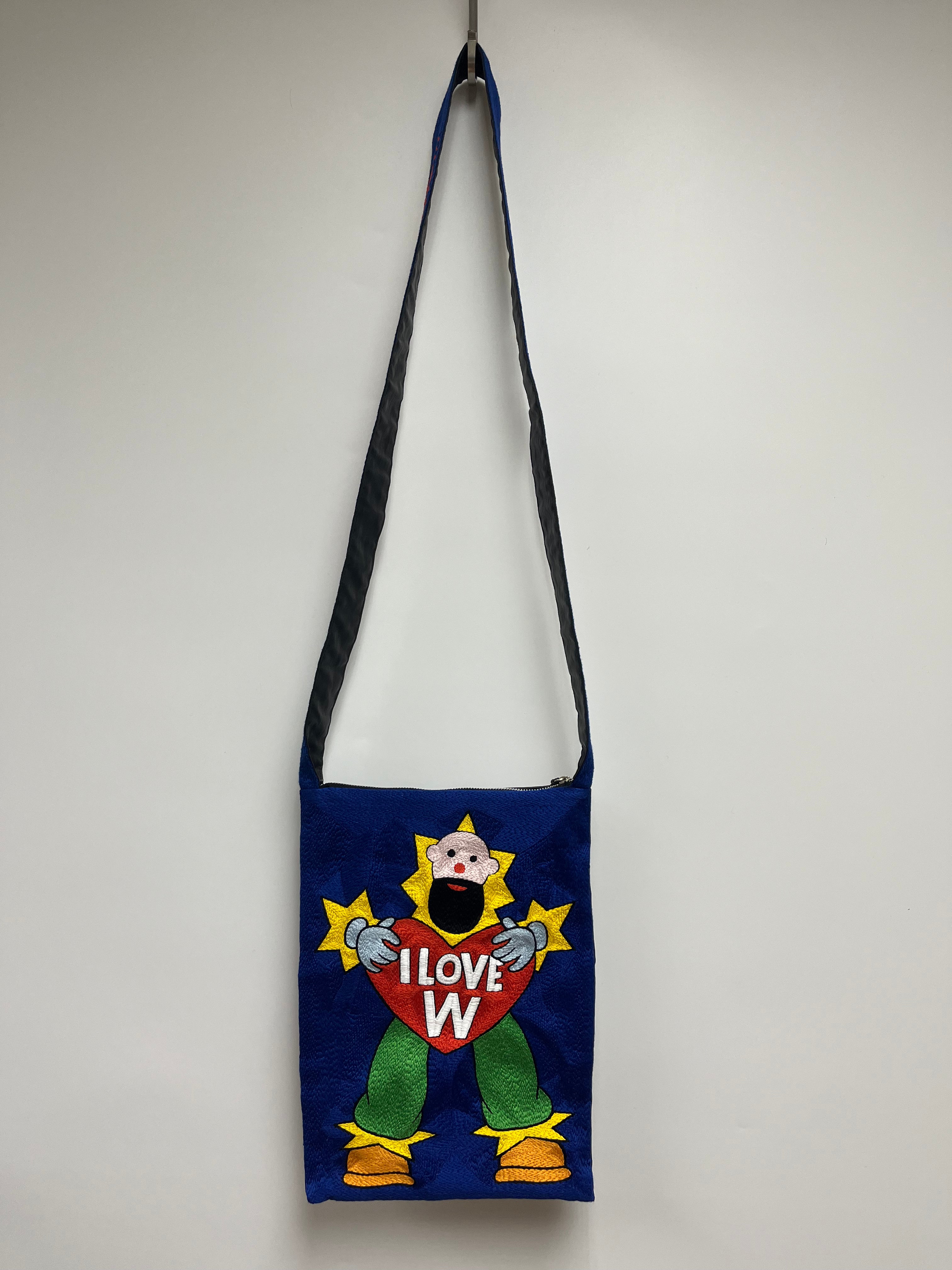 WALTER VAN BEIRENDONCK 'I LOVE W' CROSSBODY BAG