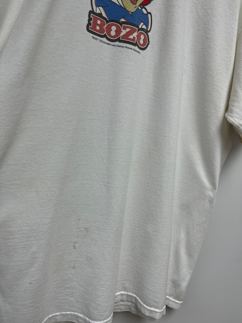 VINTAGE ANVIL 'BOZO THE CLOWN' RINGER TEE