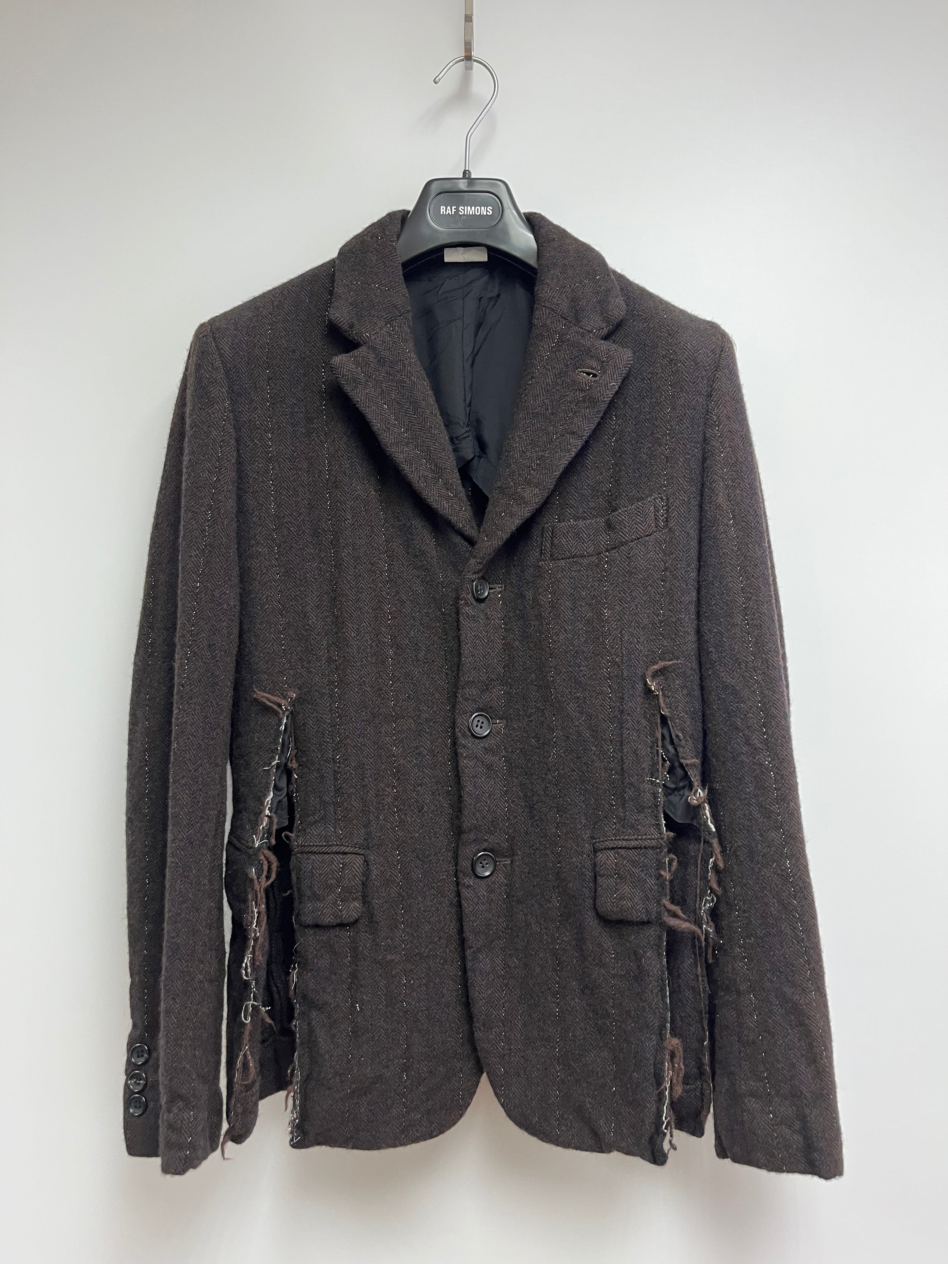 COMME des GARÇONS HOMME PLUS CUT OUT BLAZER