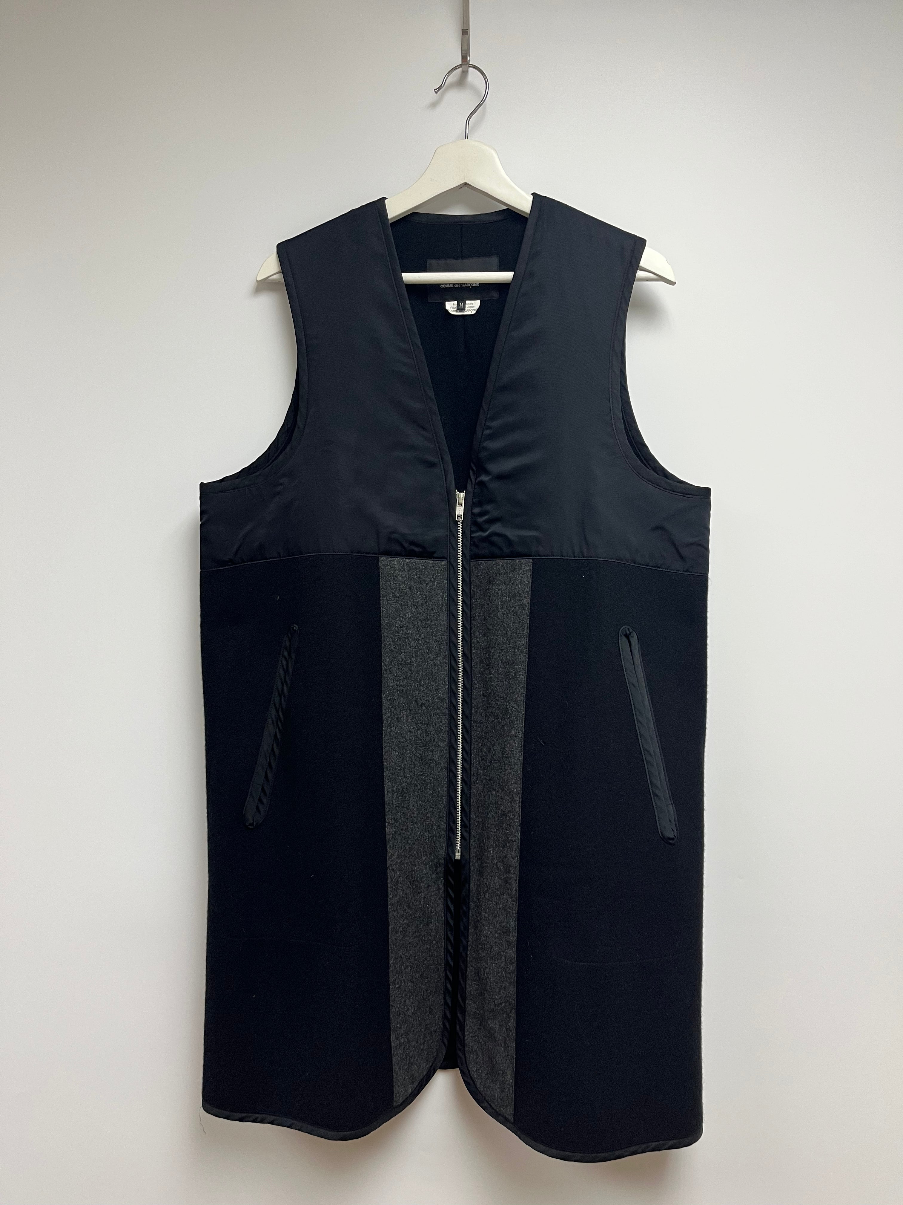 COMME des GARÇONS HOMME DEUX ELONGATED VEST
