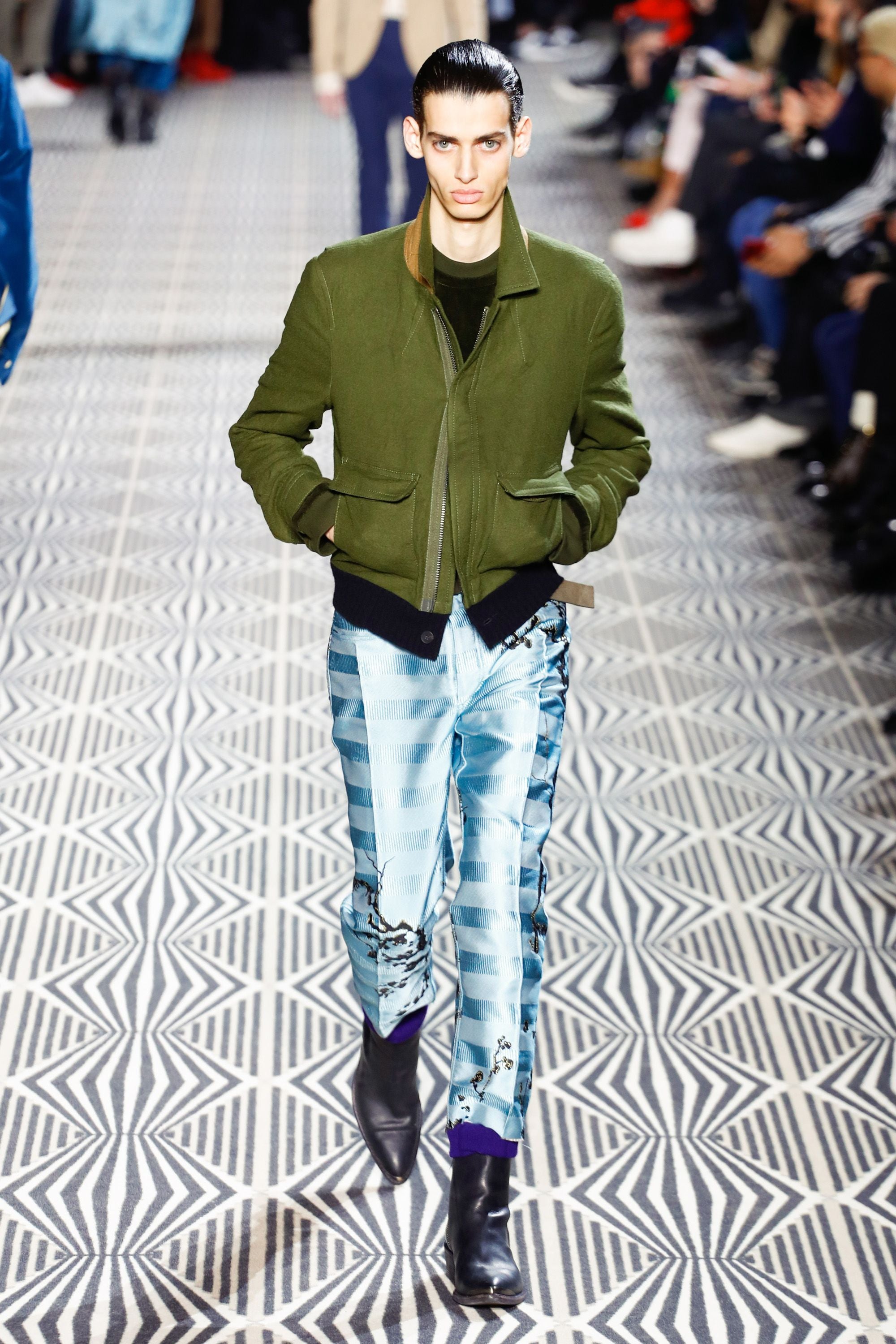 HAIDER ACKERMANN CROPPED JACKET