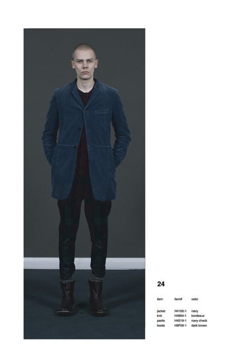 FW11 UNDERCOVER CORDUROY COAT